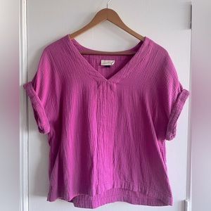 Universal Threads Top Pink Large